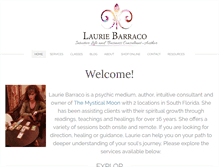 Tablet Screenshot of lauriebarraco.com